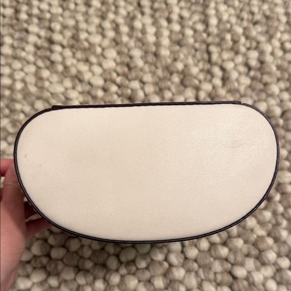 Coach Mini Cream and Black Bag - Picture 3 of 5